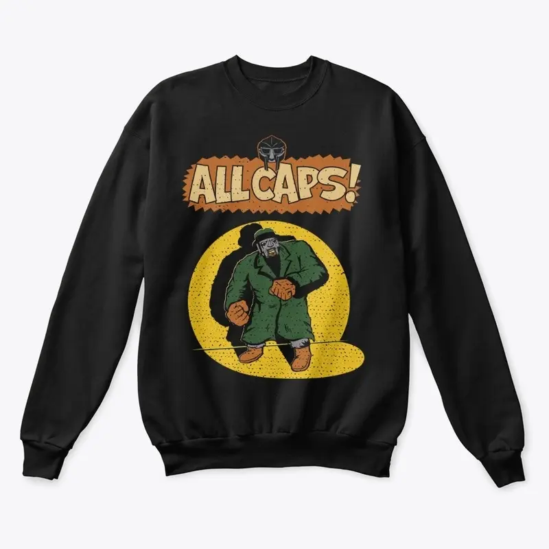 All Caps MF Doom T Shirt