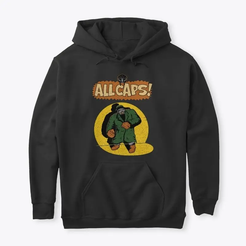 All Caps MF Doom T Shirt